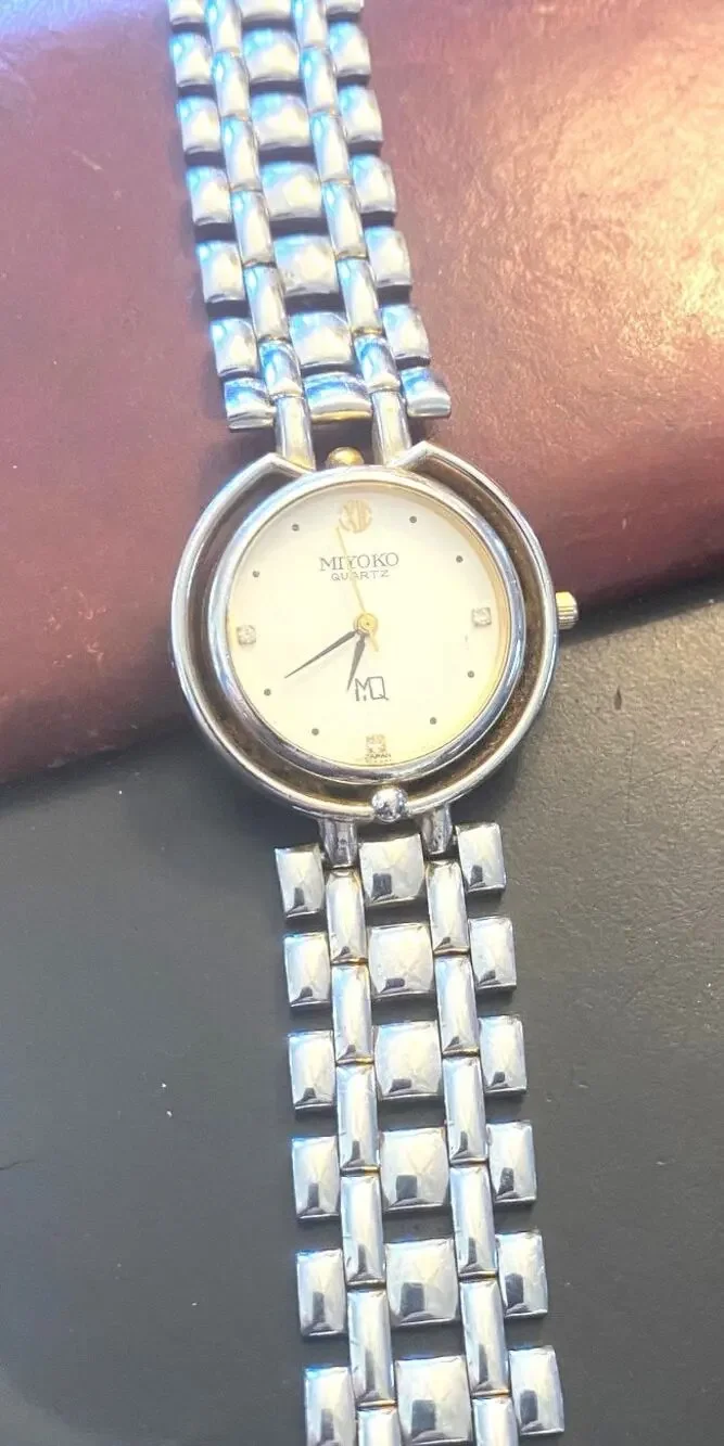 Women's Miyoko Quartz Watch, Silver Tone Band